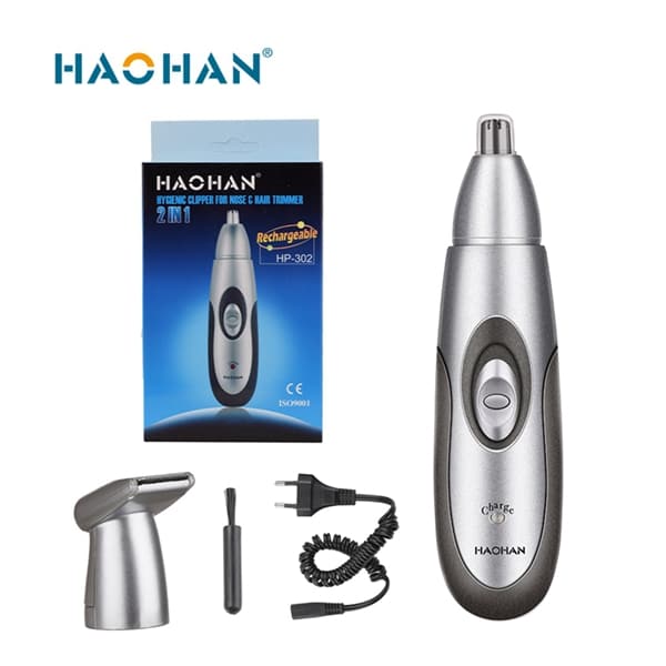 1651764379 15 15 HP 302 Battery Nasal Shear Hair Remover Factory in china