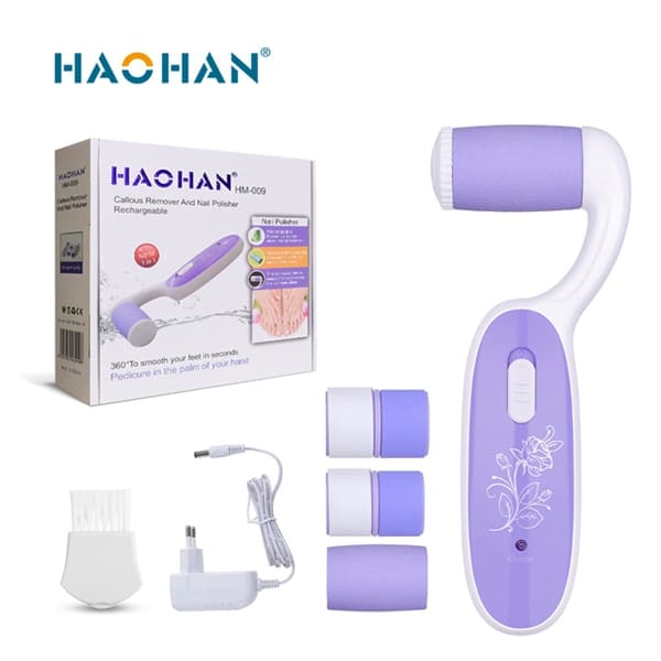1651764431 10 HM 009 Usb Electric Callus Hard Skin Remover Private Label in china Zhejiang Haohan