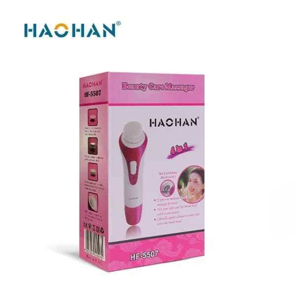 1651764444 5 HF 5507 Facial Body Cleansing Brush Electric OEM brand in China Zhejiang Haohan