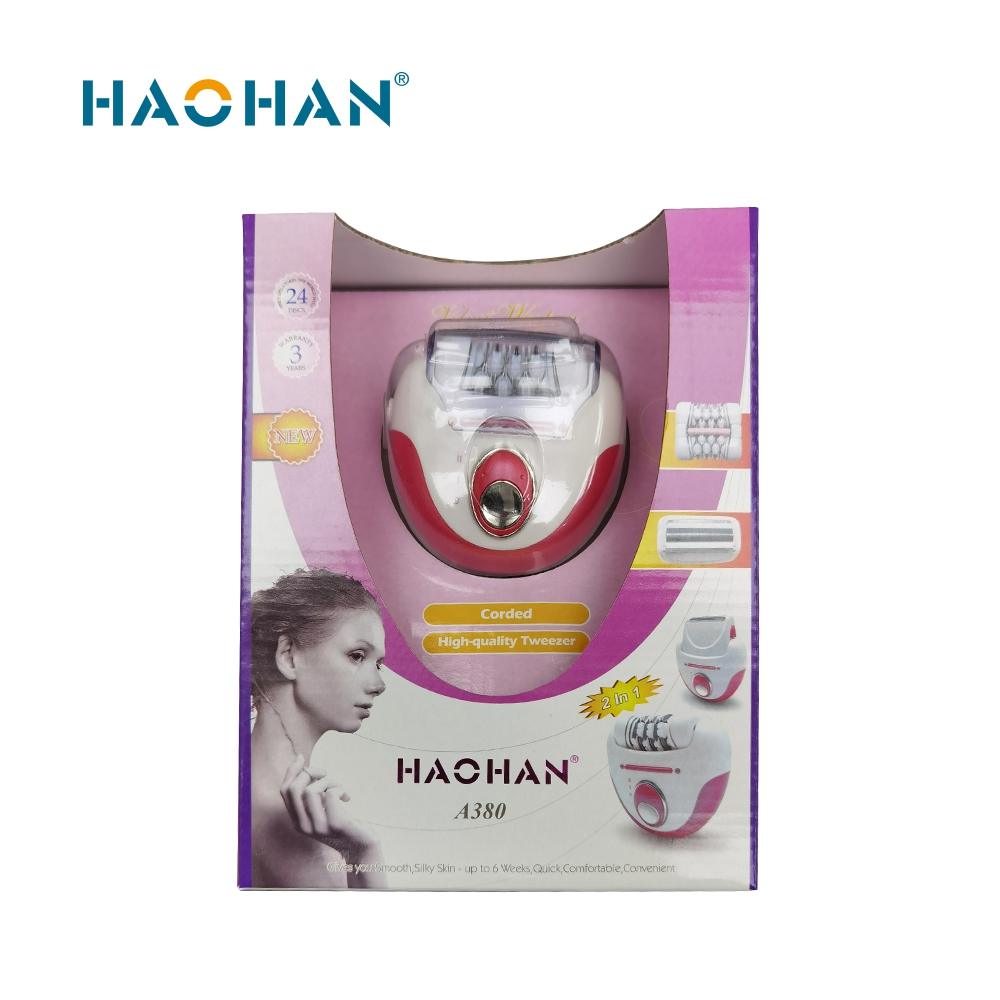 24-Tweezer LED Epilator with Shaving Head (A380)