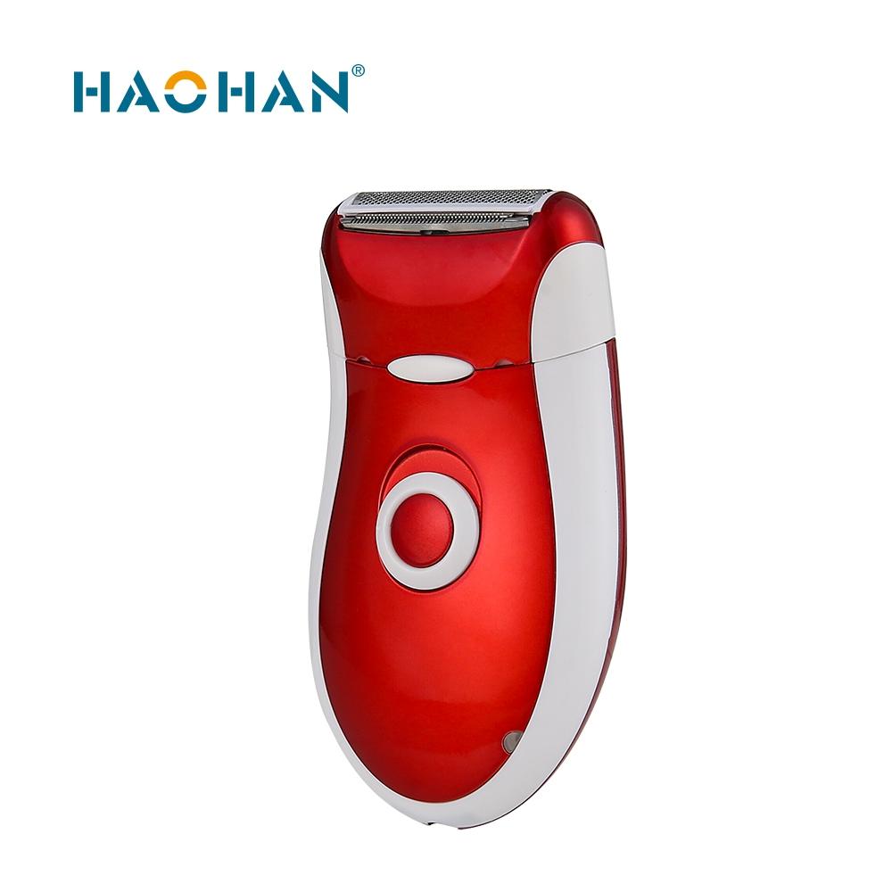 Dual-Action Epilator & Shaver with LED Light (HB-200 Red)