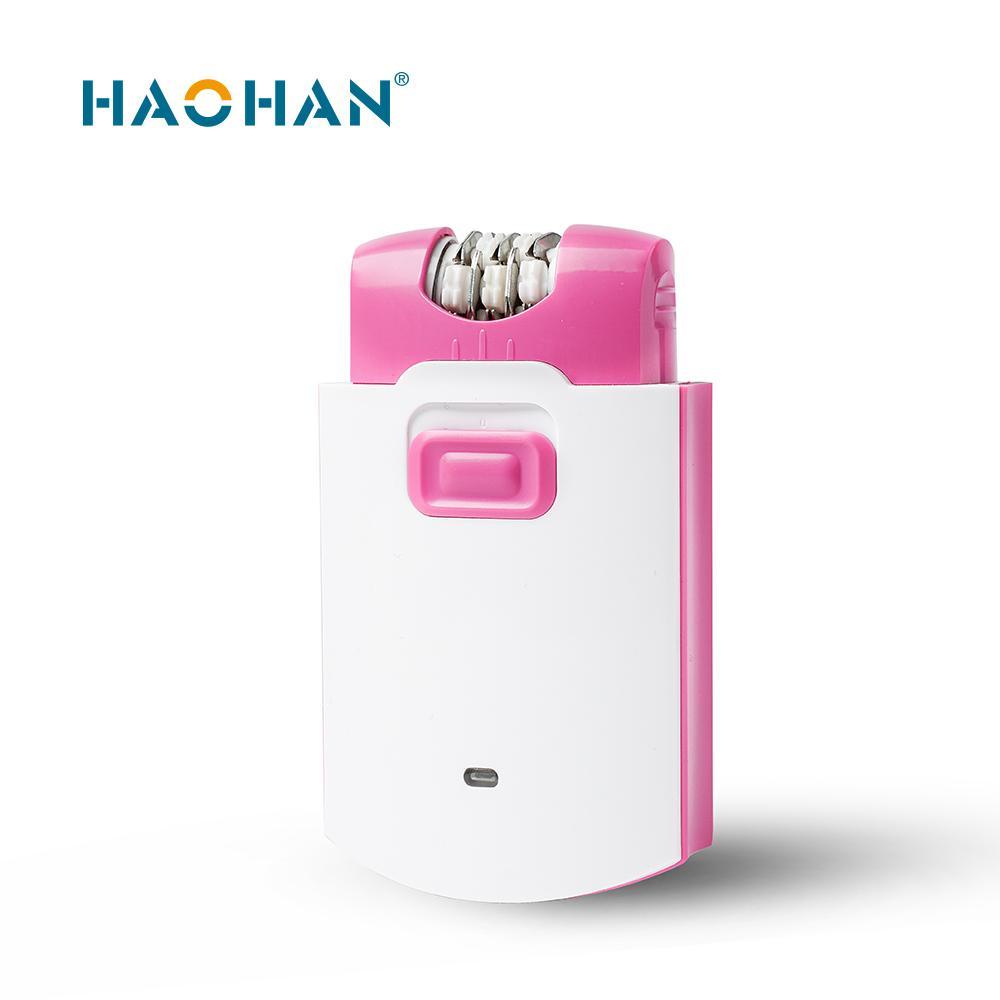 3-in-1 Rechargeable Epilator with Stainless Steel Heads (HB-209A)