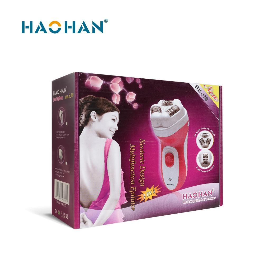 2-in-1 Dual Head Cordless Epilator for Body & Face (HB-330)