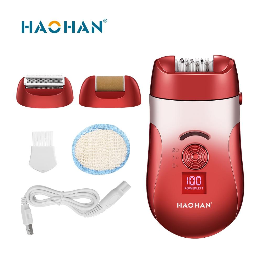IPX6 Waterproof 4-in-1 Rechargeable Epilator (HB-908)