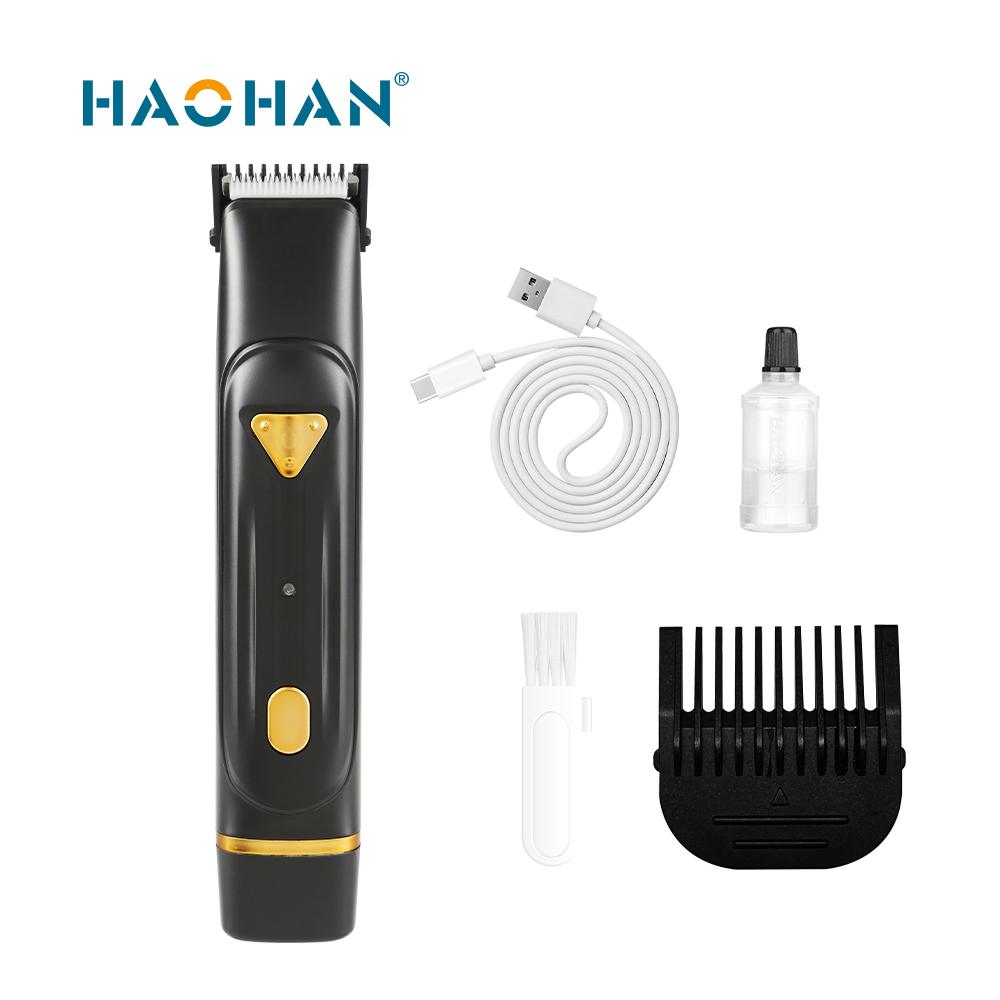 60-Min USB Rechargeable Hair Trimmer for Barbers & Travel (HD-707)
