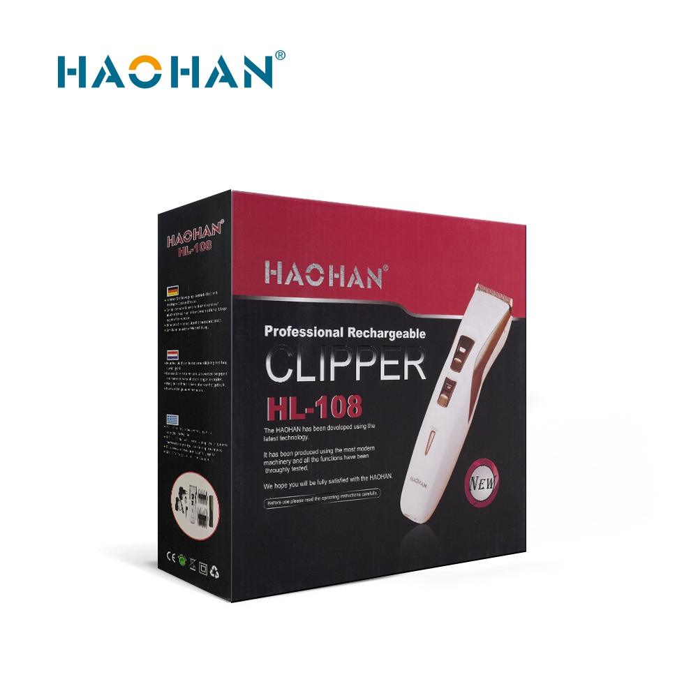 Ceramic-Titanium Blade Professional Hair Clipper (HL-108)