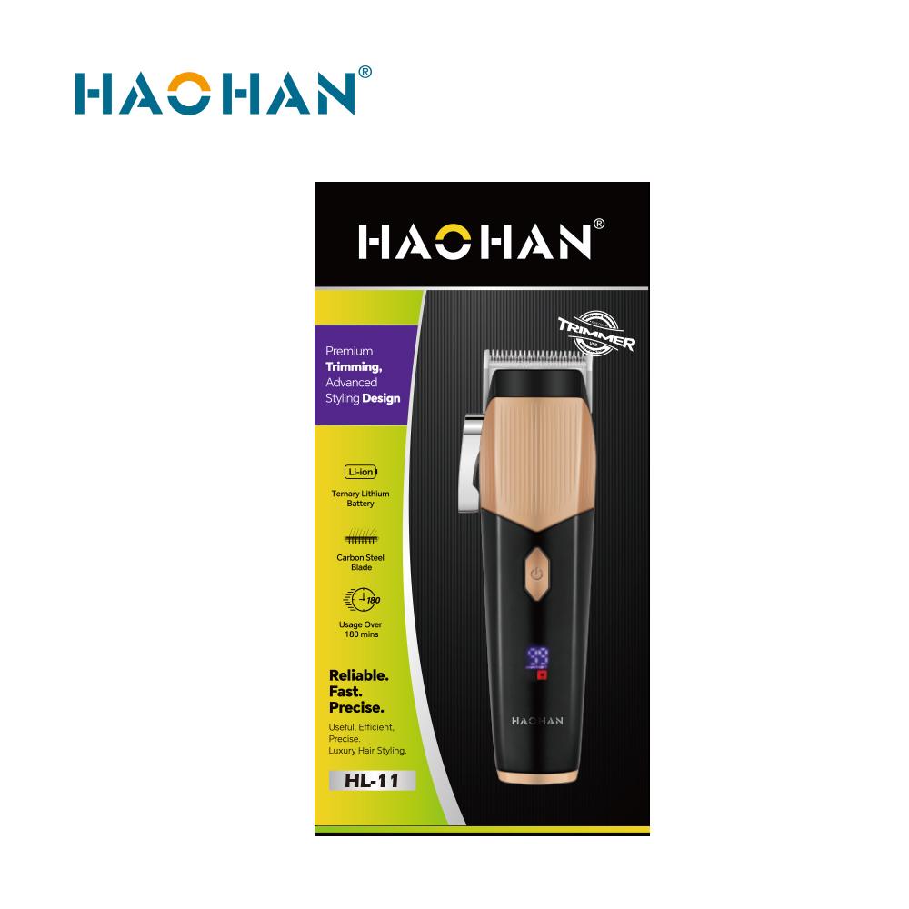 180-Min Runtime Rechargeable Hair Clipper for Barbers & Home (HL-11)