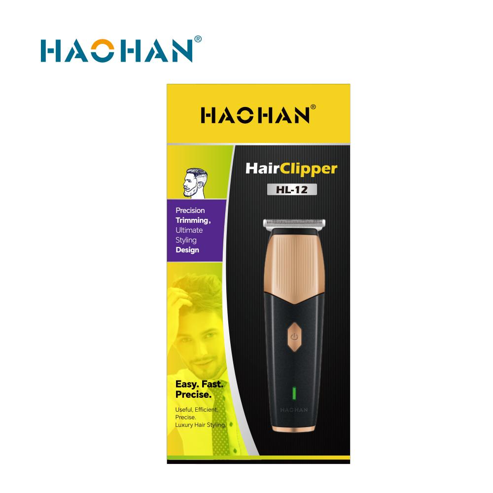 Premium Stainless Steel Rechargeable Hair Clipper (HL-12)