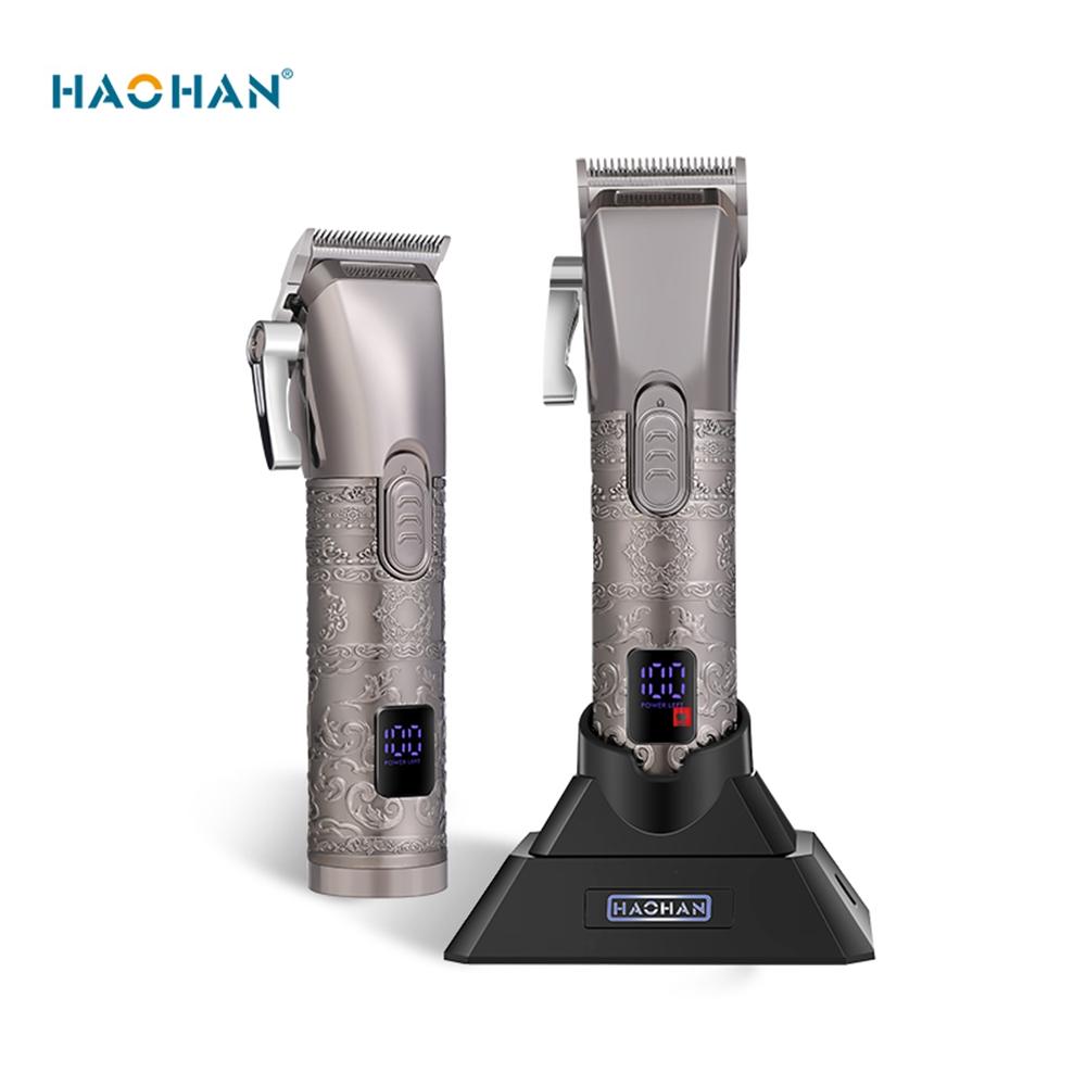 Professional Rechargeable Hair Clipper with Digital Display (HL-6)