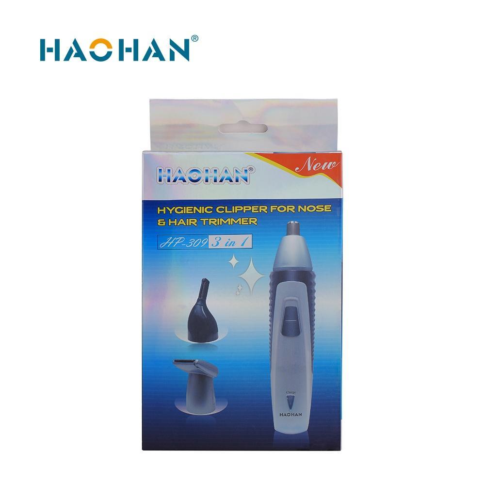 3-in-1 Rechargeable Nose Ear Eyebrow Trimmer (HP-309)